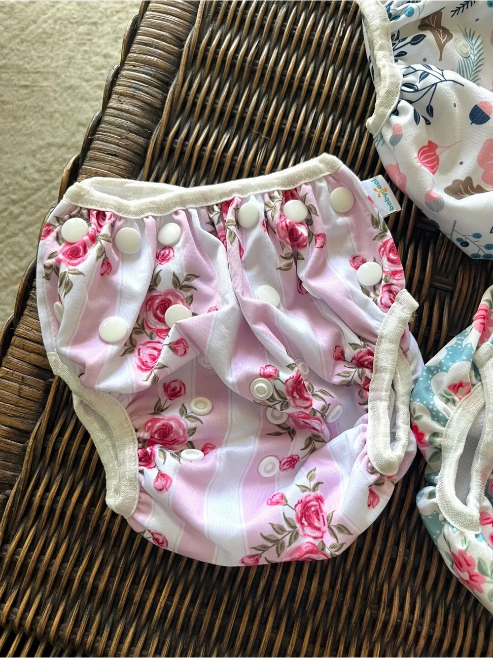 Set of 5 NWOT Cloth Swim Diapers